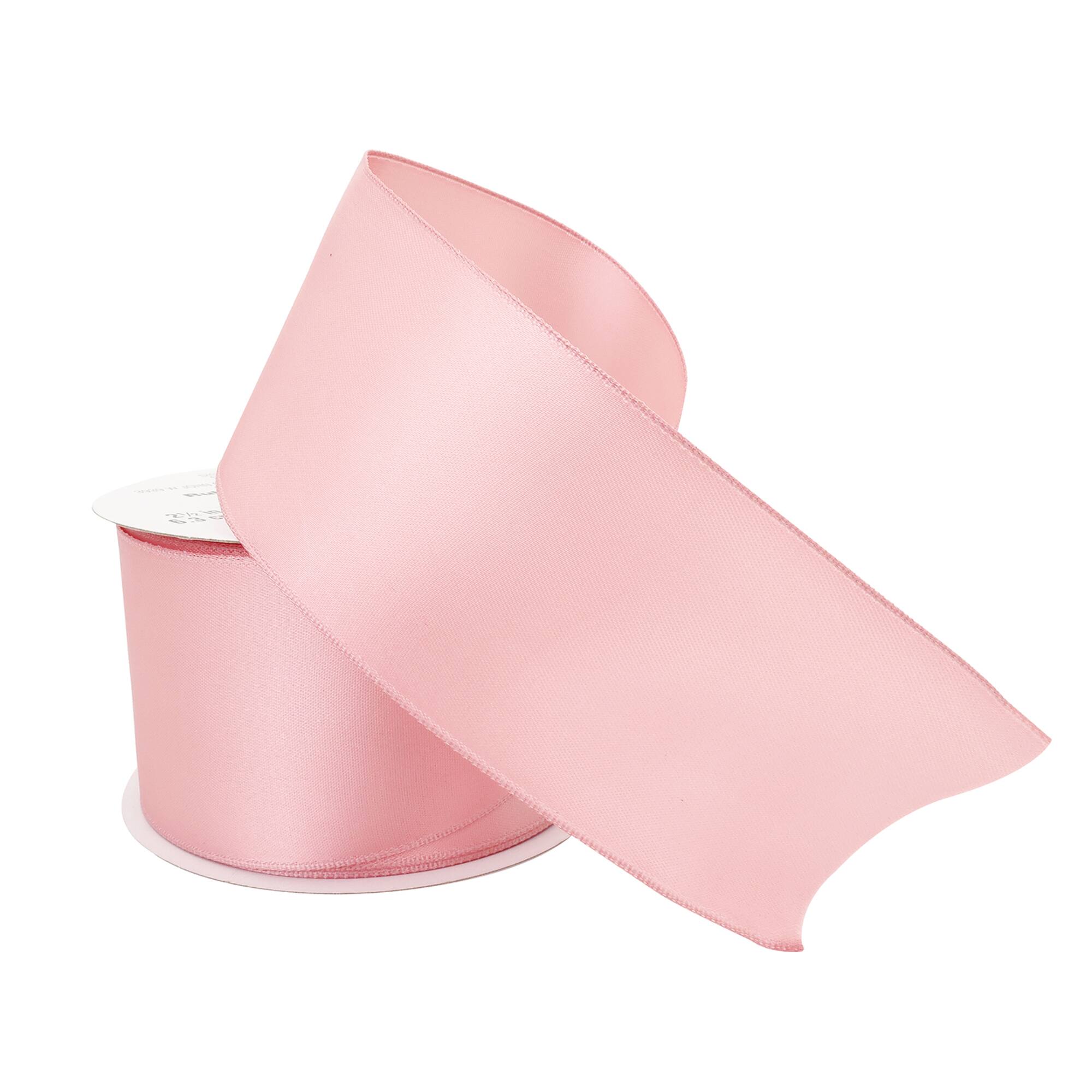 2.5" x 8.3yd. Wired Satin Ribbon by Celebrate It